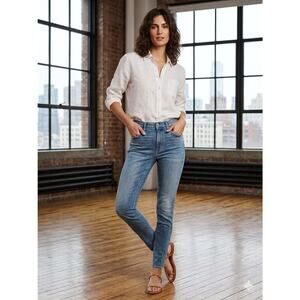 FRAME Le Sylvie Slender Straight Jeans, Size 23, EUC